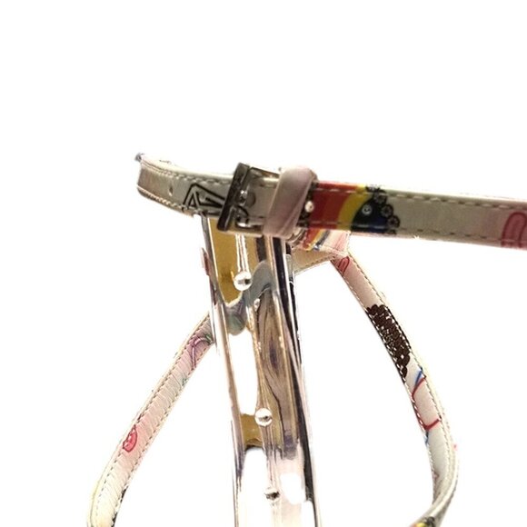 Aldo Sandyy Emoji Graffiti Love Rainbow Heart Heels Sz 9 - Picture 7 of 10